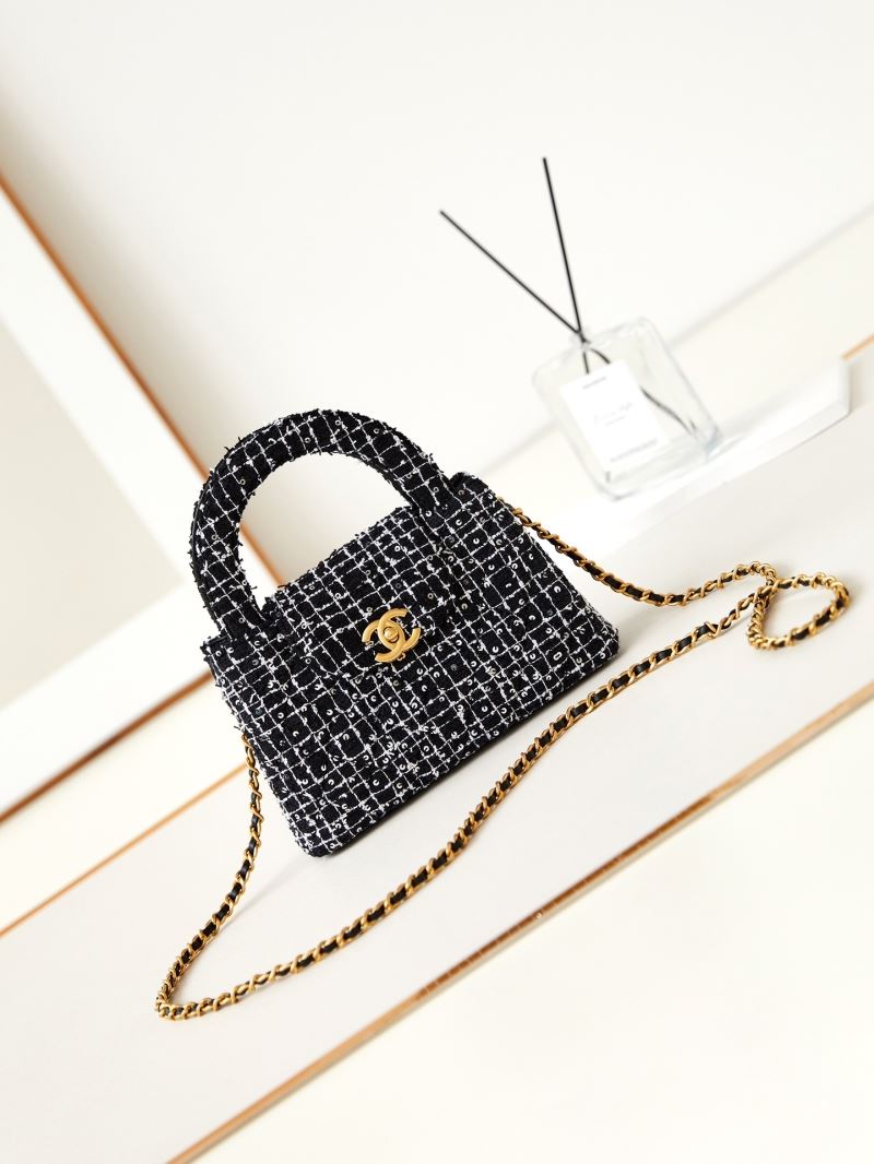Ch**el top handle bags